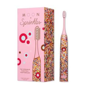 Moon x Sprinkles Limited Edition Portable Waterproof Electric Toothbrush (Pink)